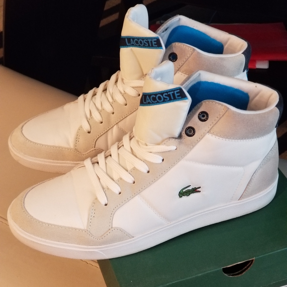 Lacoste mens shoes.  Sz 9.5